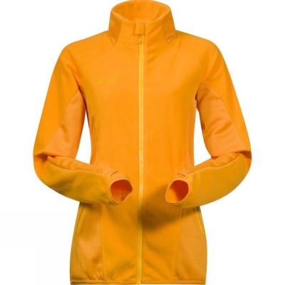 Chaqueta Lana Bergans Cecilie Mujer Amarillo - Chile HVL253684